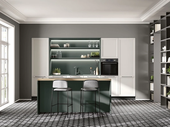 Cucina Moderna con isola Futura 16 di Colombini Kitchen