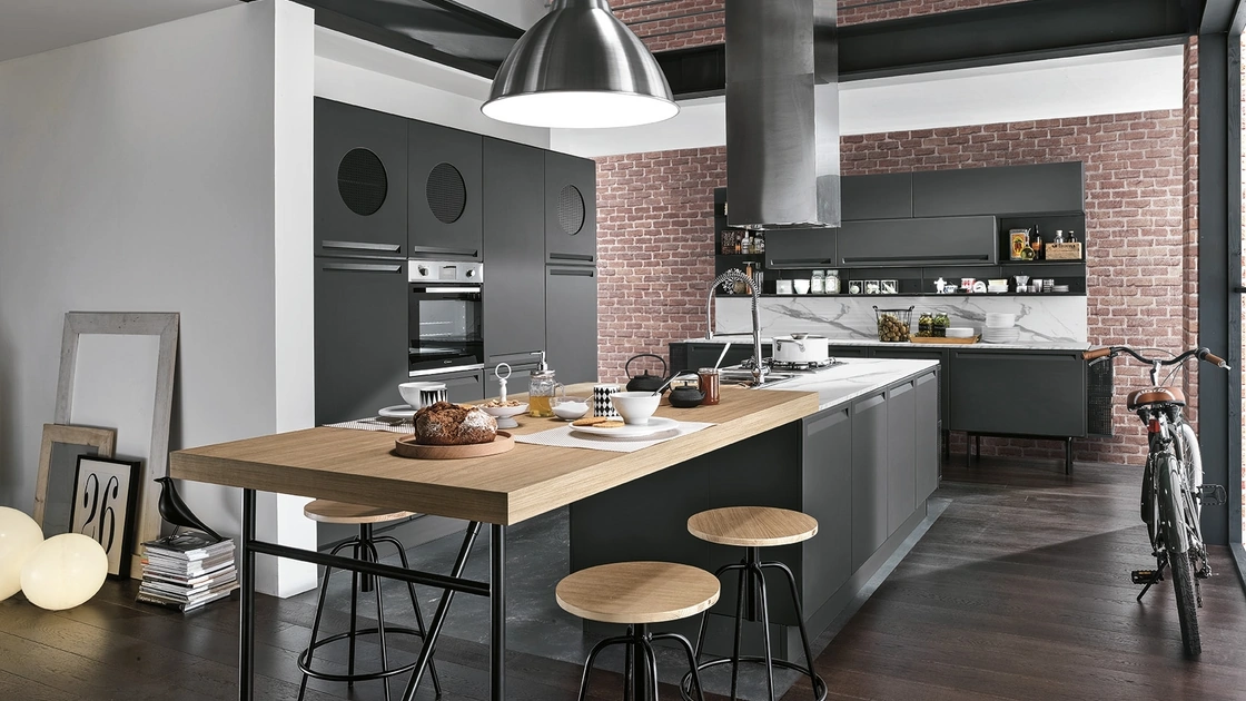 Cucina Moderna con isola Isla 01 di Colombini Kitchen