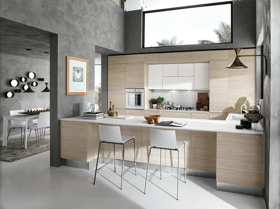 Cucina Moderna ad angolo Isla 03 di Colombini Kitchen