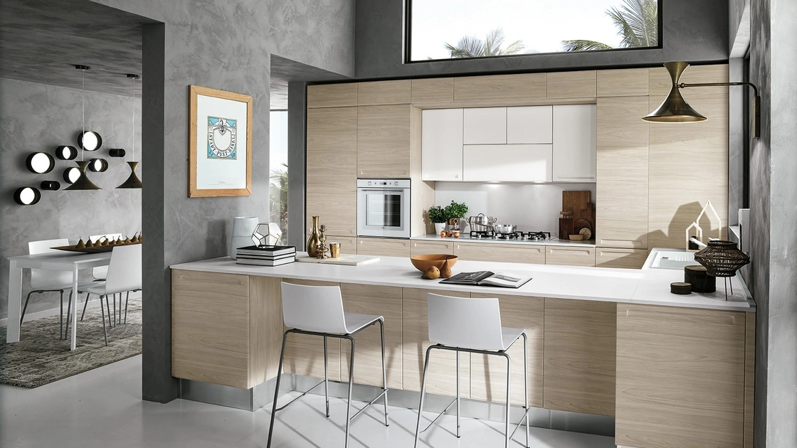 Cucina Moderna ad angolo Isla 03 di Colombini Kitchen