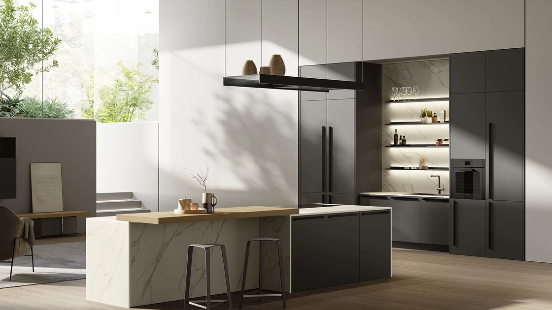 Cucina Moderna con isola Lungomare 06 di Colombini Kitchen