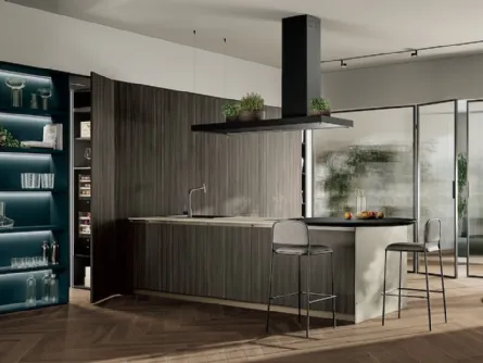 Cucina Moderna Modula Anta Profilo C 01 di Febal Casa