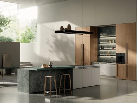 Cucina Moderna Modula Anta Square 02 di Febal Casa