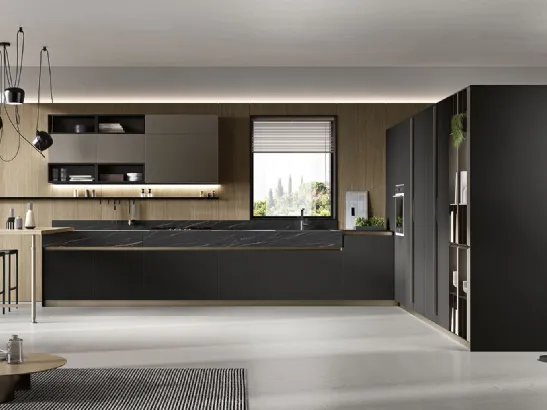 Cucina Moderna Origina Anta Square 03 di Febal Casa