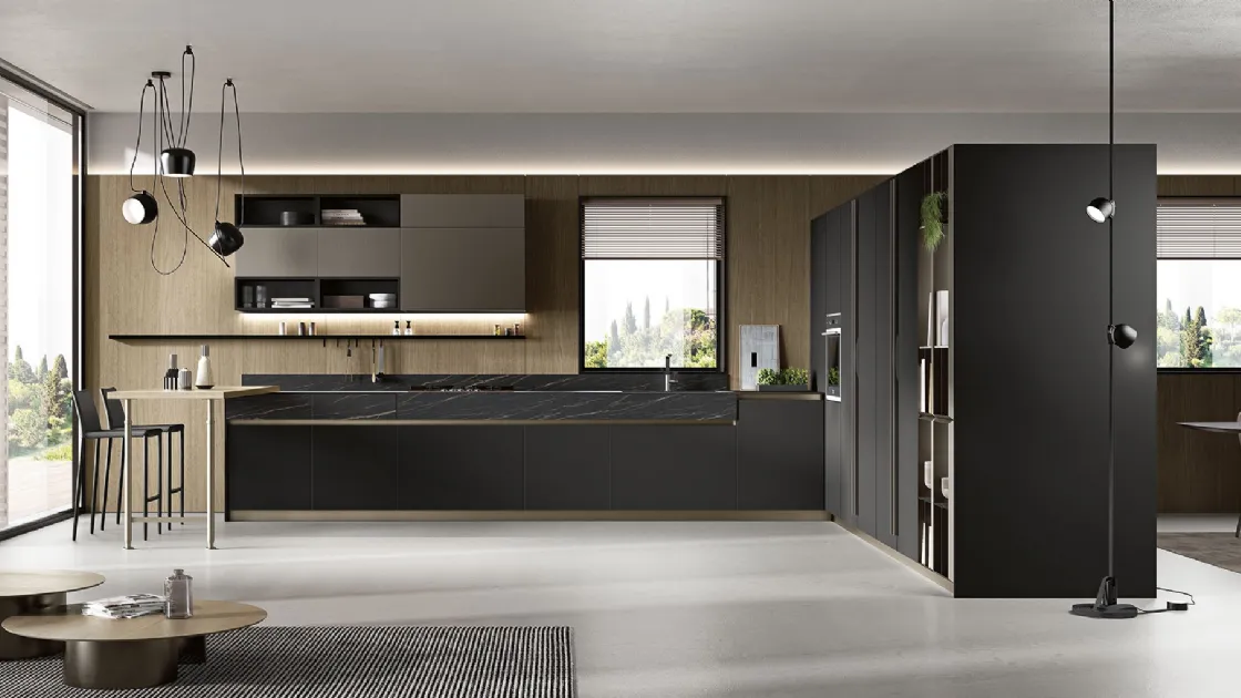 Cucina Moderna Origina Anta Square 03 di Febal Casa