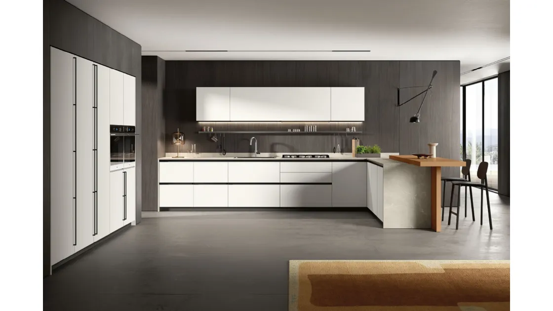 Cucina Moderna Origina Anta Square 05 di Febal Casa