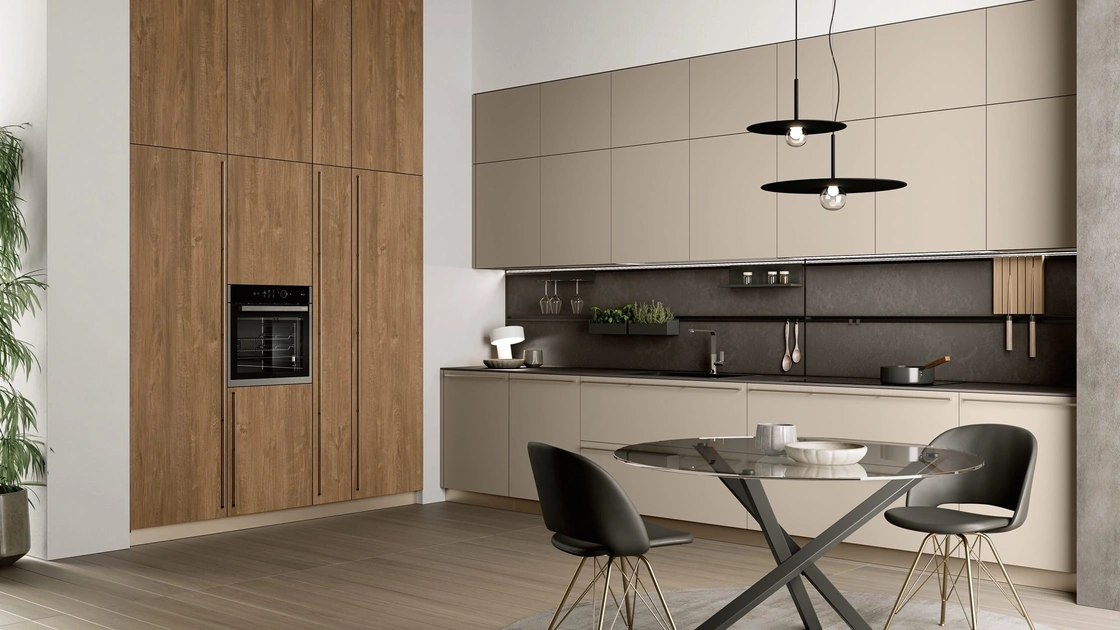 Cucina Moderna ad angolo Quadra 07 di Colombini Kitchen