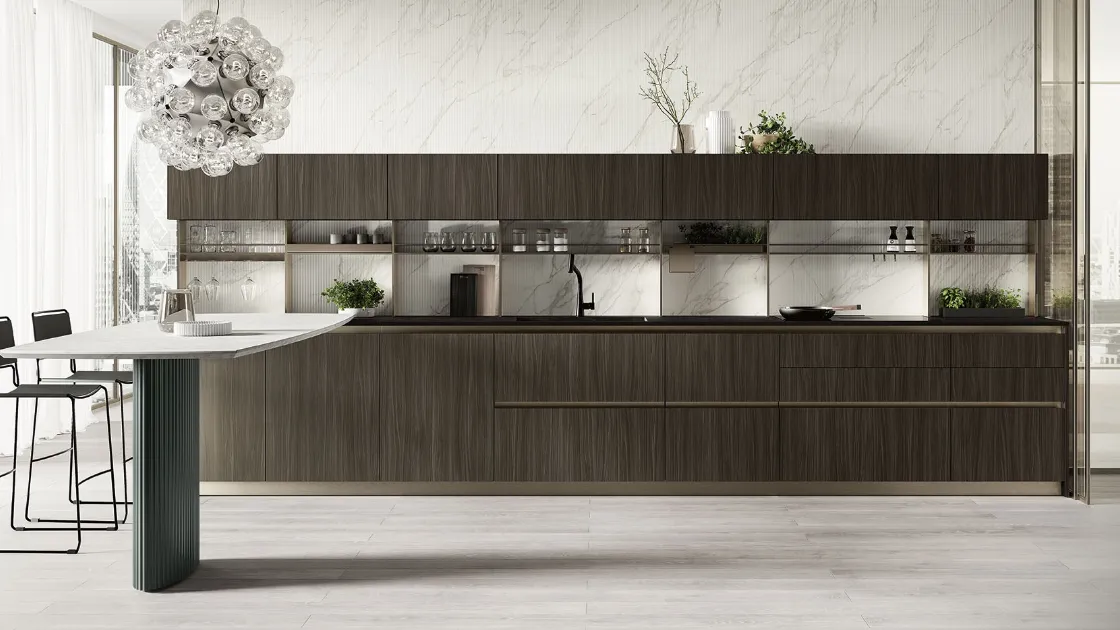 Cucina su misura Origina Anta Telaio Alluminio 04 di Febal Casa