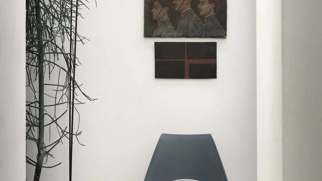 Sedia da giardino Shark Outdoor in polipropilene con gambe in acciaio laccato di Bontempi